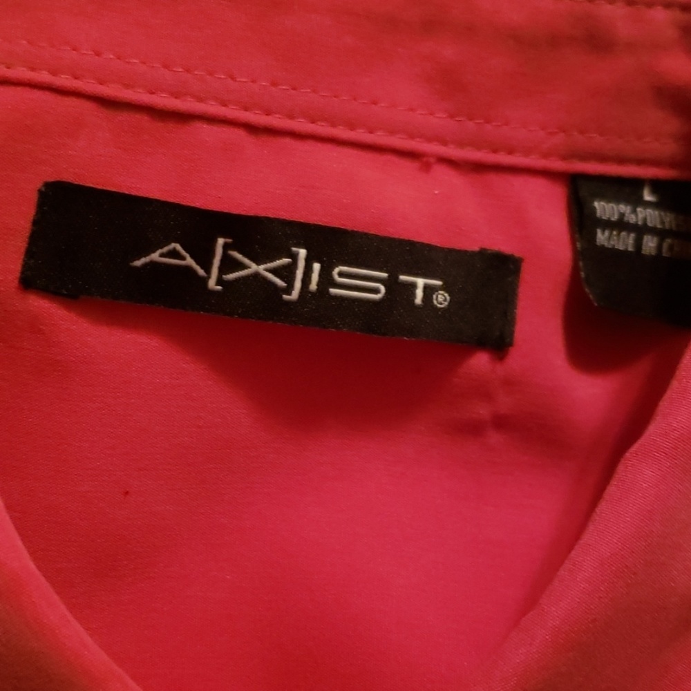 Axist sandwashed solid button down sz large - Picture 4 of 6